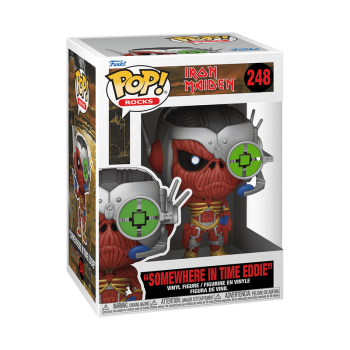 FUNKO POP! - Music Rocks - Iron Maiden Somewhere in Time Eddie und Stranger in a Strange Land Eddie #248 Chase Bundle